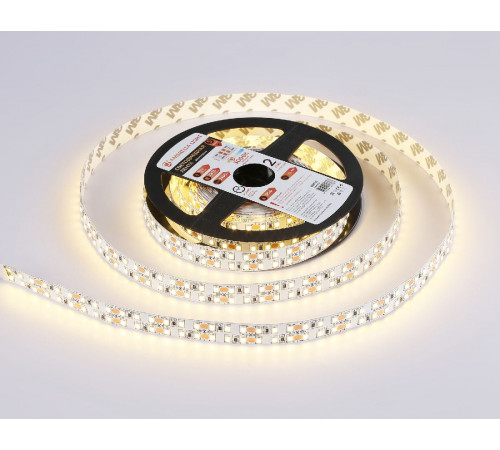 Светодиодная лента двухрядная Ambrella Light LED Strip 12В 2835 24Вт/м 3000K 5м IP20 GS1701 Светодиодная лента двухрядная Ambrella Light LED Strip 12В 2835 24Вт/м 3000K 5м IP20 GS1701