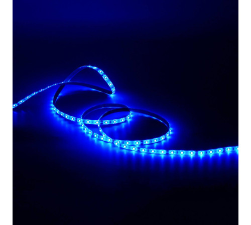 Светодиодная влагозащищенная лента Gauss 4,8W/m 60LED/m 2835SMD синий 5M 311000505