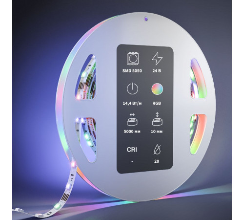 Светодиодная лента Maytoni Led Strip 24В 5050 14,4Вт/м RGBW 5м IP20 201139 Светодиодная лента Maytoni Led Strip 24В 5050 14,4Вт/м RGBW 5м IP20 201139