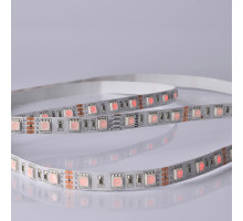 Светодиодная лента Uniel ULS-M25-5050-60LED/m-10mm-IP20-DC12V-14,4W/m-5M-RGB PROFI катушка в герметичной упаковке