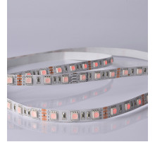 Светодиодная лента Uniel ULS-M25-5050-60LED/m-10mm-IP20-DC12V-14,4W/m-5M-RGB PROFI катушка в герметичной упаковке
