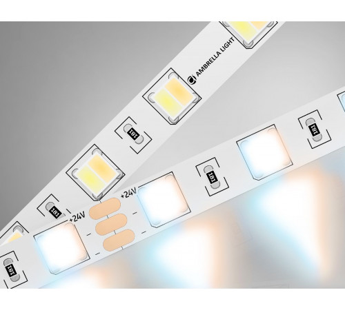 Светодиодная лента Ambrella Light LED Strip 24В 5050 14Вт/м 3000-6500K 5м IP20 GS4101 Светодиодная лента Ambrella Light LED Strip 24В 5050 14Вт/м 3000-6500K 5м IP20 GS4101