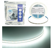 Светодиодная лента Feron LS617 12В 19Вт/м 6500К 5м IP20 48828