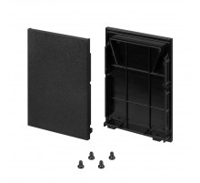 Заглушка Arlight LINE-5075-HONEYCOMB BLACK глухая 044882