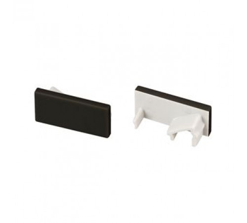 Комплект заглушек Arlight SL-BEVEL-W21 BLACK 043693 Комплект заглушек Arlight SL-BEVEL-W21 BLACK 043693