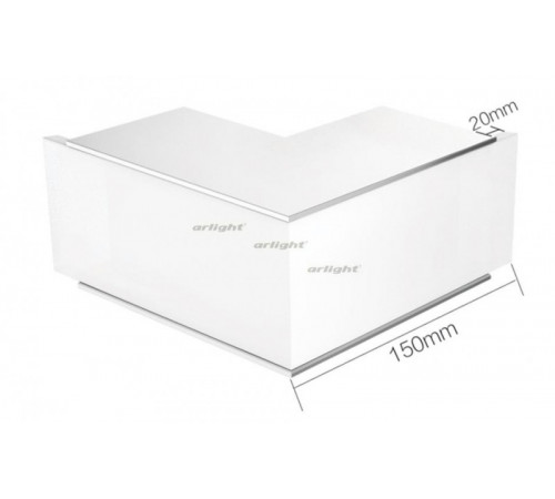 Угол Arlight S2-LINE-10570-L90W внешний 021269