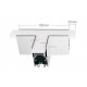 Угол Arlight S2-LINE-4067-T90 тройной 021254