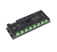 Декодер Arlight Smart-DMX-SUF (12-24V, 24x5A, XLR3, RJ45) 033769