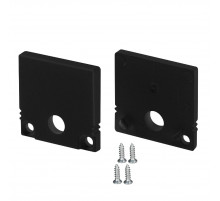 Заглушка Arlight SL-SLIM20-H20 BLACK с отверстием  047637