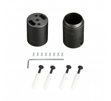 Крепление Arlight MOONLIGHT-VT-CEILING-DL-D25 Black 048401