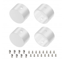 Заглушка Arlight WPH-FLEX-D22-360deg WHITE ALU глухая 049939