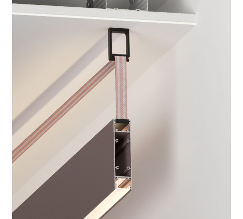 Крепление накладное Arlight SL-LINE-W20-BELT BLACK 051270 Крепление накладное Arlight SL-LINE-W20-BELT BLACK 051270
