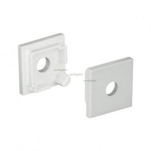 Заглушка Arlight SL-KANT-H16 SQUARE с отверстием 024485