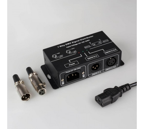 Усилитель Arlight DMX-сигнала LN-DMX-1CH (220V) 016921 Усилитель Arlight DMX-сигнала LN-DMX-1CH (220V) 016921