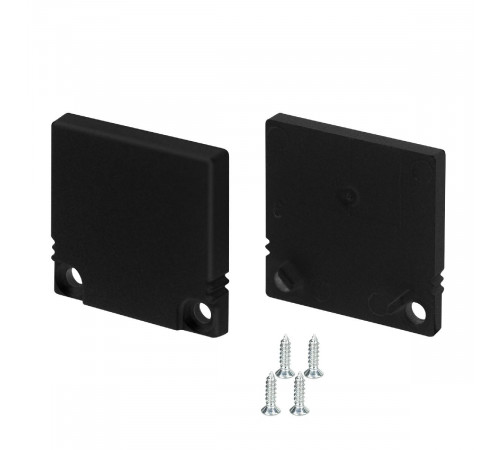 Заглушка Arlight SL-SLIM20-H20 BLACK глухая  047638
