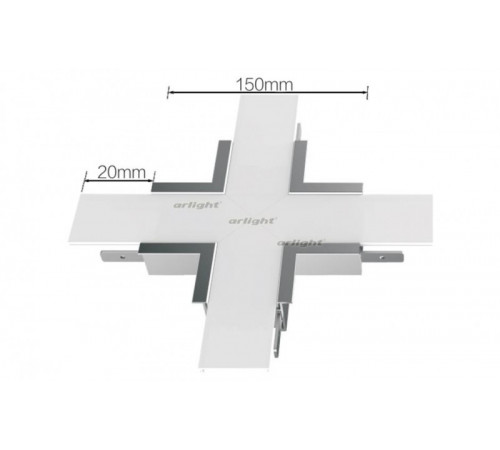 Угол Arlight S2-LINIA55-F-X90 крестовой 021276