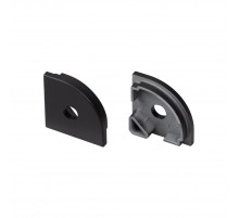 Заглушка с отверстием Arlight SL-KANT-H20 BLACK 049405