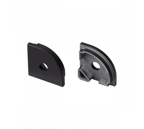 Заглушка с отверстием Arlight SL-KANT-H20 BLACK 049405 Заглушка с отверстием Arlight SL-KANT-H20 BLACK 049405