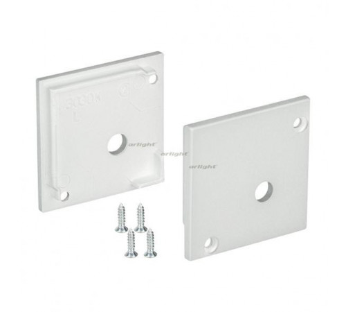 Заглушка Arlight SL-KANT-H30 SQUARE с отверстием 024481