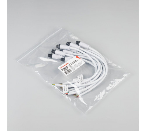 Разъем выводной Arlight ARL-RGB-4PIN-L300-M-IP67 048954 Разъем выводной Arlight ARL-RGB-4PIN-L300-M-IP67 048954
