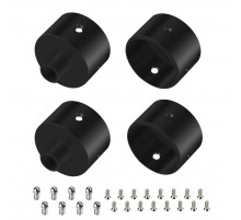 Заглушка Arlight WPH-FLEX-D22-360deg BLACK ALU с отверстием 049940