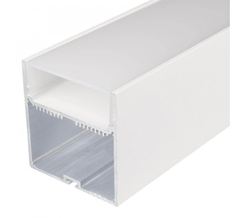 Профиль с экраном Arlight SL-LINE-7477-2500 WHITE+OPAL 021372 Профиль с экраном Arlight SL-LINE-7477-2500 WHITE+OPAL 021372