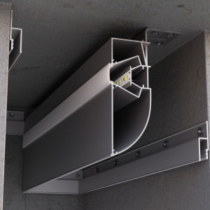 Алюминиевый профиль для натяжного потолка Apeyron 08-58