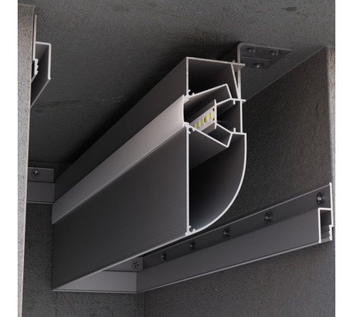 Алюминиевый профиль для натяжного потолка Apeyron 08-58