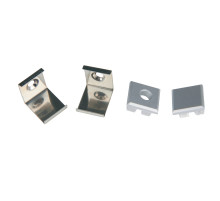 Комплект заглушек и скоб Uniel UFE-N05 SILVER A POLYBAG UL-00000625