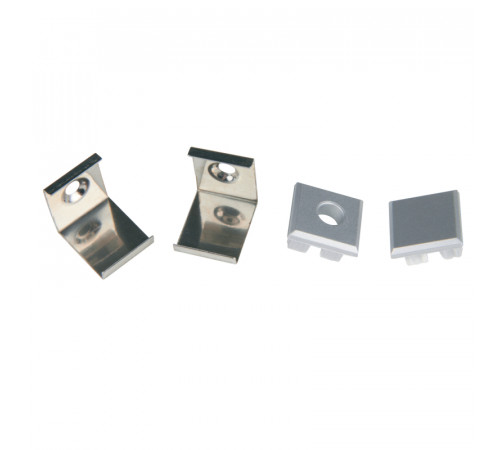 Комплект заглушек и скоб Uniel UFE-N05 SILVER A POLYBAG UL-00000625 Комплект заглушек и скоб Uniel UFE-N05 SILVER A POLYBAG UL-00000625