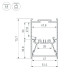 Алюминиевый профиль Arlight LINE-5075-HONEYCOMB-2000 BLACK 044874