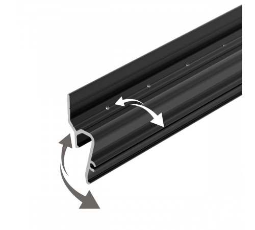 Профиль Arlight STRETCH-SHADOW-TECH-VENT-2000 BLACK (A2-DELTA) 041160 Профиль Arlight STRETCH-SHADOW-TECH-VENT-2000 BLACK (A2-DELTA) 041160