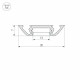 Профиль Arlight PHS-A-2000 ANOD 013215