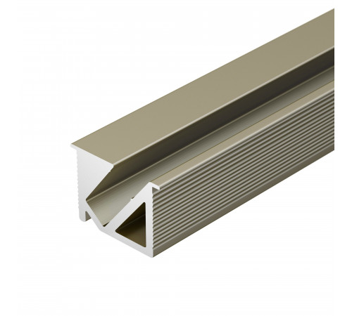 Алюминиевый профиль Arlight SL-BEVEL-H10-F14-2000 ANOD OLIVE GREY 038200 Алюминиевый профиль Arlight SL-BEVEL-H10-F14-2000 ANOD OLIVE GREY 038200