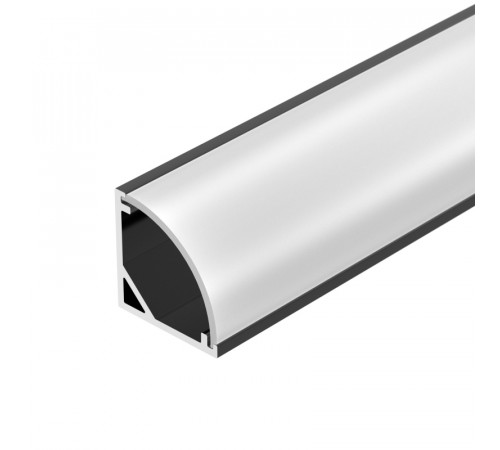 Алюминиевый профиль Arlight SL-KANT-H16-2000 BLACK 037116