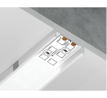 Алюминиевый накладной профиль Ambrella Light Alum Profile GP1800WH
