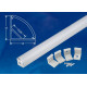 Профиль (UL-00005028) Uniel UFE-K06 Silver/Frozen 200 Polybag