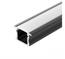 Алюминиевый профиль Arlight LINE-2315-F-2000 ANOD BLACK 044278