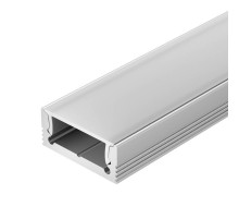 Алюминиевый профиль с экраном Arlight SL-Slim-H7-2000 Anod+Opal 036834