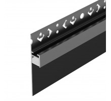 Алюминиевый профиль Arlight ARH-PLINTUS-50-FANTOM-3000 BLACK 052699