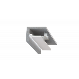 Безрамный теневой алюминиевый профиль SWG PRO FGC-20-WH-2 022513