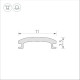 Экран Arlight STRETCH-SHADOW-10m OPAL-PVC A2-CONTOUR-PRO 040644