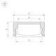 Профиль Arlight LINE-1708-2000 ANOD BLACK 040299