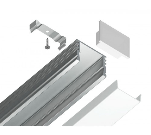 Алюминиевый накладной профиль Ambrella Light Alum Profile GP1750AL
