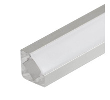 Профиль с экраном Arlight с экраном ALU-D45-2000 ANOD+FROST 018252