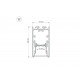 Профиль с экраном Arlight S2-LINE-3360-2500 ANOD+OPAL 021171