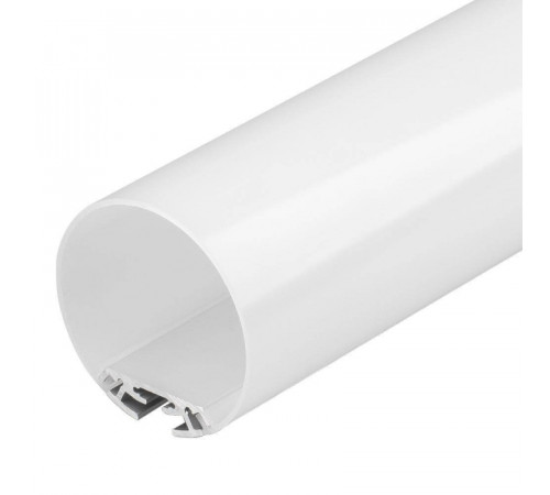 Профиль с экраном Arlight SL-ROUND-D60-2500 ANOD+OPAL 020474 Профиль с экраном Arlight SL-ROUND-D60-2500 ANOD+OPAL 020474