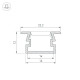 Профиль Arlight PDS-FS-3000 ANOD 040733