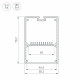 Профиль Arlight ARH-LINE-5070-2000 ANOD 031669