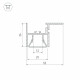 Профиль Arlight FOLED-CEIL-SIDE-2000 023864
